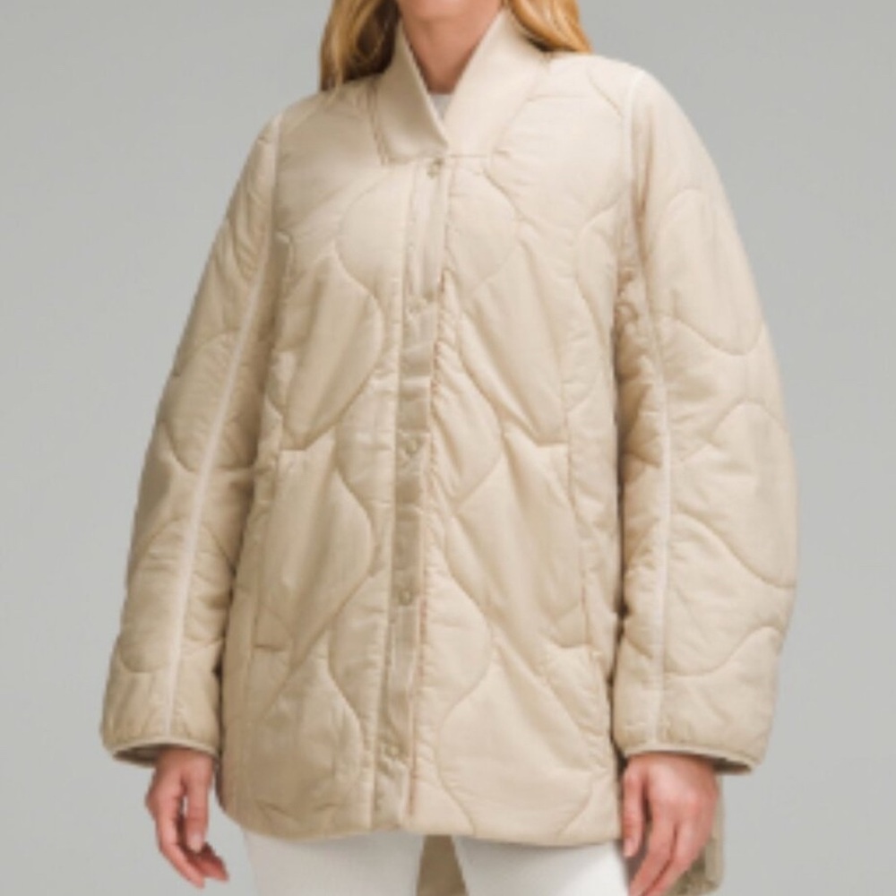 🍋 NWT LULULEMON QUILTED LIGHT INSULATION JACKET (TRENCH)